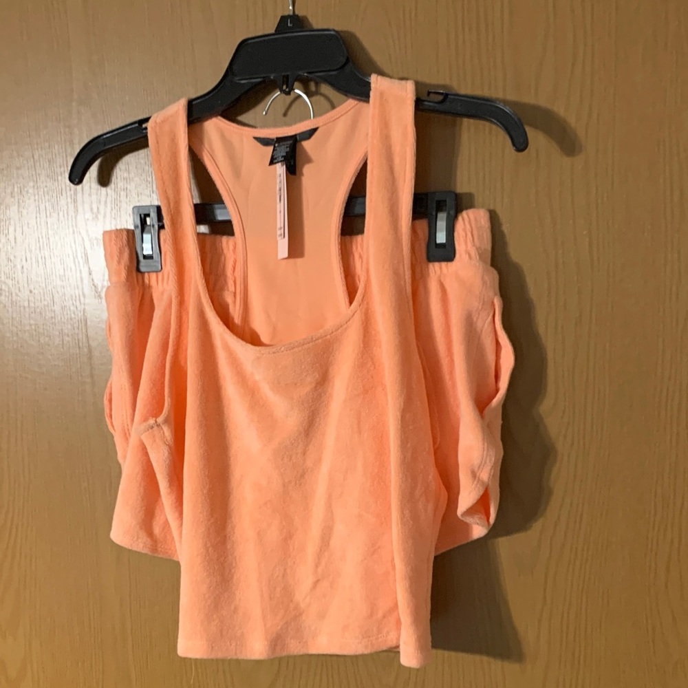 Victoria's Secret Peach Tank Top and Short Set